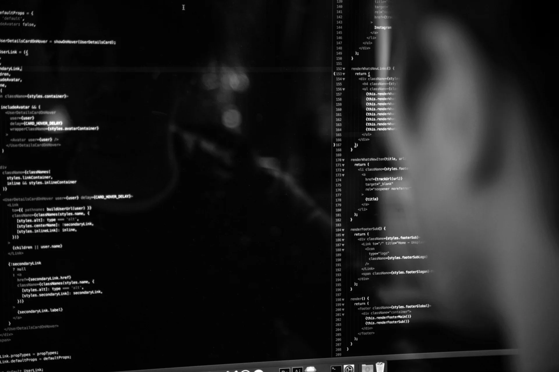 Hero Image Solutions Overview page Black and white